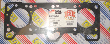 HYUNDAI ACCENT- 95/97; SİLİNDİR KAPAK CONTASI SAC (CAG2104)(G4EH) 1.3CC ÇELİK (CADA) (TAYVAN)