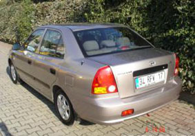 HYUNDAI ACCENT- ADMIRE- 03/05; ARAÇ BİLGİLERİ VE RESİMLERİ