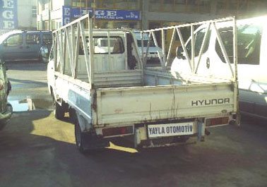 HYUNDAI PORTER KAMYONET- 94/96; ARAÇ BİLGİLERİ VE RESİMLERİ