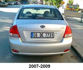 KIA CERATO- 07/09; ARAÇ BİLGİLERİ VE RESİMLERİ