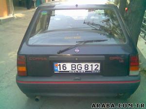 OPEL CORSA- A- 86/92; ARAÇ BİLGİLERİ VE RESİMLERİ