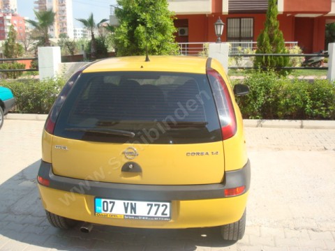 OPEL CORSA- C- 00/03; ARAÇ BİLGİLERİ VE RESİMLERİ