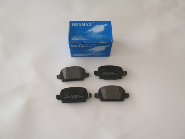 OPEL CORSA- C- 00/03; ARKA FREN BALATASI 1,4CC (DİSK)(95,5X43,9X13,8)(BRAMAX)