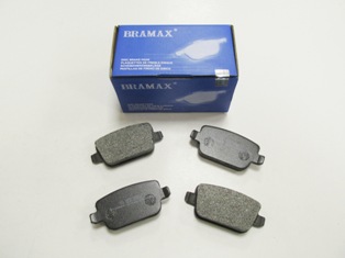 FORD MONDEO- 07/11; ARKA FREN BALATASI 1.6/1.8/2.0/2,3/2.5CC (DİSK)(95,2X43,2X15)(BRAMAX)