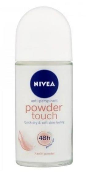 82280 NIVEA POWDER TOUCH ROLL ON