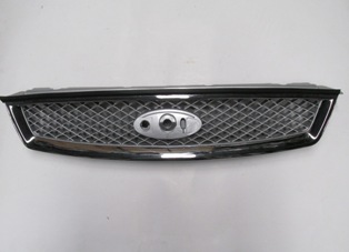 FORD FOCUS- SD/HB- 05/07; ÖN PANJUR GÜMÜŞ GRİ (NİKELAJ ÇERÇEVELİ) (TW)