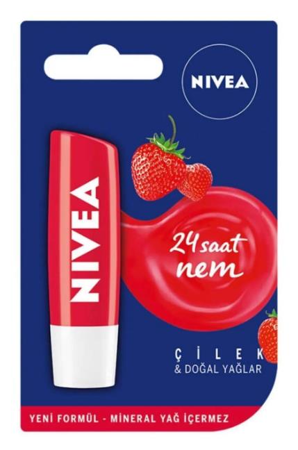 85083 NIVEA CILEKLI DUDAK KREMI