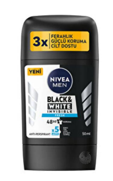 85970 NIVEA MEN BLACK WHITE FRESH ROLL-ON