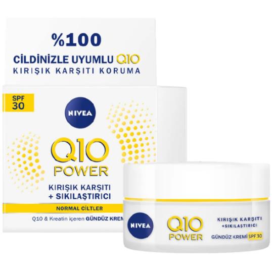 86466 NIVEA Q10 POWER SPF 30 KIRISIKLIK KARSITI GÜNDÜZ KREMI