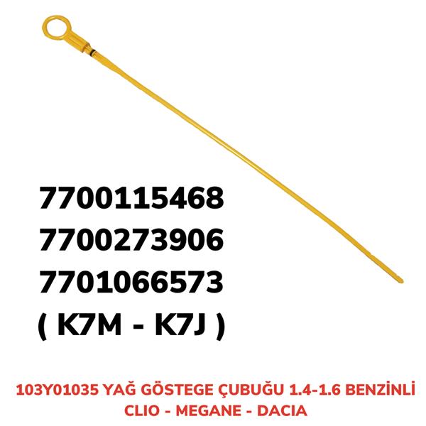 YAĞ GÖSTERGE ÇUBUĞU CLIO-R19 1.6 BENZİNLİ