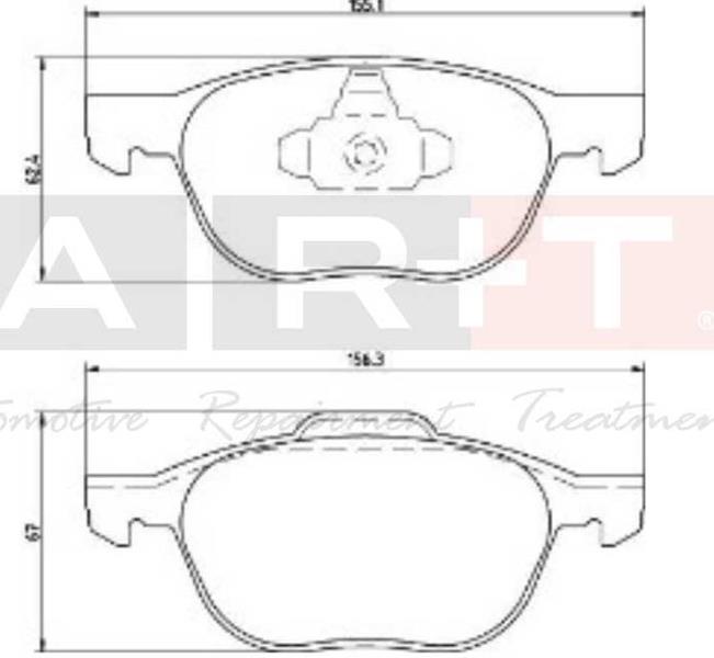 ÖN BALATA FOCUS 04 18 CMAX 07 19 KUGA I -II 08 14 VOLVO V40 19 C30 06 12 S70 08 13S40 04 12 V50 04 12 MAZDA 3 03 09 5 05 09