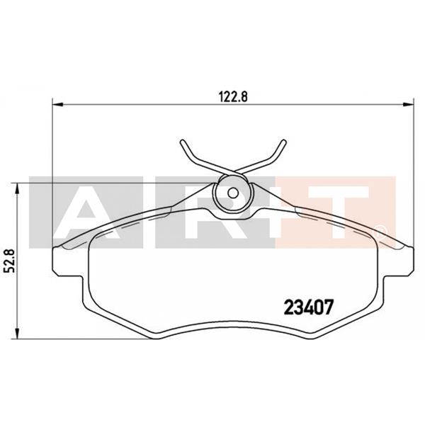 ARKA PABUÇ BALATA PARTNER 96 08 BERLINGO 96 08 XSARA PICASSO 04 MGN SCENIC 98