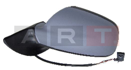 AYNA PEUGEOT 407 2004- ELEKTRİKLİ ISITMALI KATLANIR ASTARLI HAFIZALI MAVİ CAM SOL