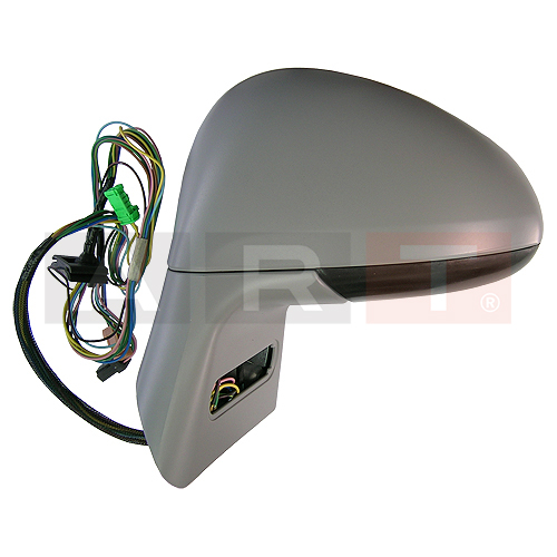 DIŞ DİKİZ AYNASI ELEKTRİKLİ ISITMALI ASTARLI KÖR NOKTALI MAVİ CAM SOL C4 04-09
