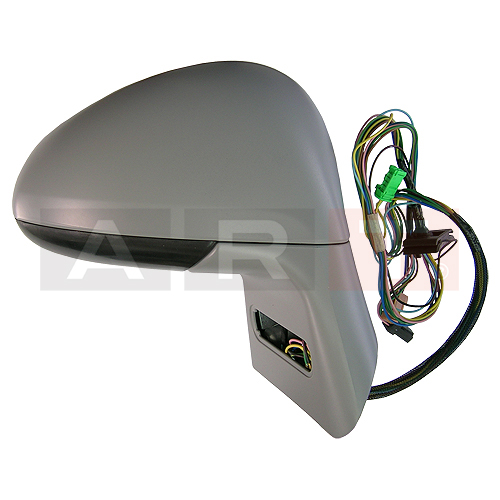 DIŞ DİKİZ AYNASI ELEKTRİKLİ ISITMALI ASTARLI MAVİ CAM SAĞ C4 04-09