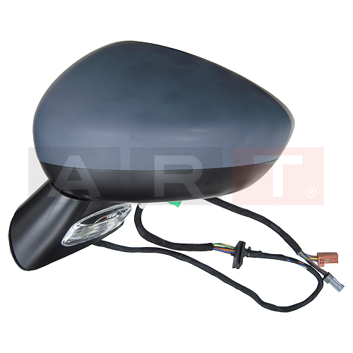 DIŞ DİKİZ AYNASI ELEKTRİKLİ ISITMALI KATLANIR SİNYALLİ ASTARLI SOL C4 09-10