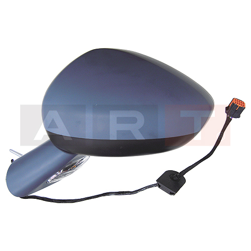 DIŞ DİKİZ AYNASI ELEKTRİKLİ ISITMALI SİNYALLİ ASTARLI MAVİ CAM SOL C5 2008-