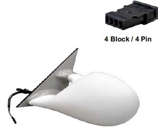 AYNA BMW 5 SERISI E34 M5 1992-1996 ELEKTRİKLİ ISITMALI ASTARLI MAVİ CAM SOL