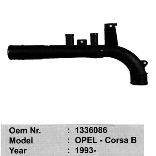 SU TEVZİ BORUSU CORSA B-COMBO