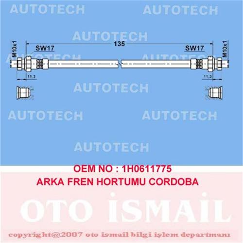 ARKA FREN HORTUMU CORDOBA