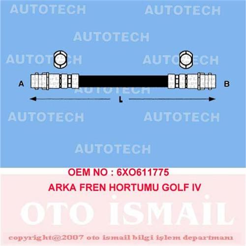 ARKA FREN HORTUMU GOLF IV