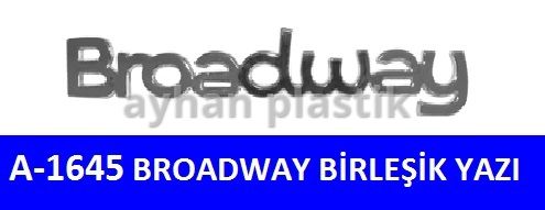 ARKA YAZI BROADWAY BİRLEŞİK