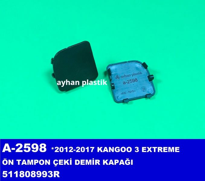 ÖN TAMPON ÇEKİ DEMİR KAPAĞI KANGOO III 12-17