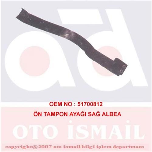 ÖN TAMPON AYAĞI SAĞ ALBEA - PALIO 210020