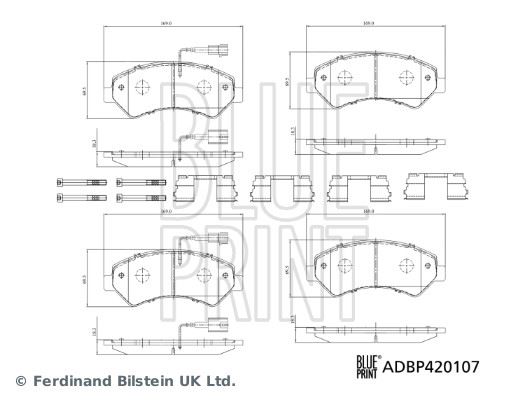 ÖN BALATA BOXER 06 JUMPER 06 DUCATO 06 169.1X69.1X19