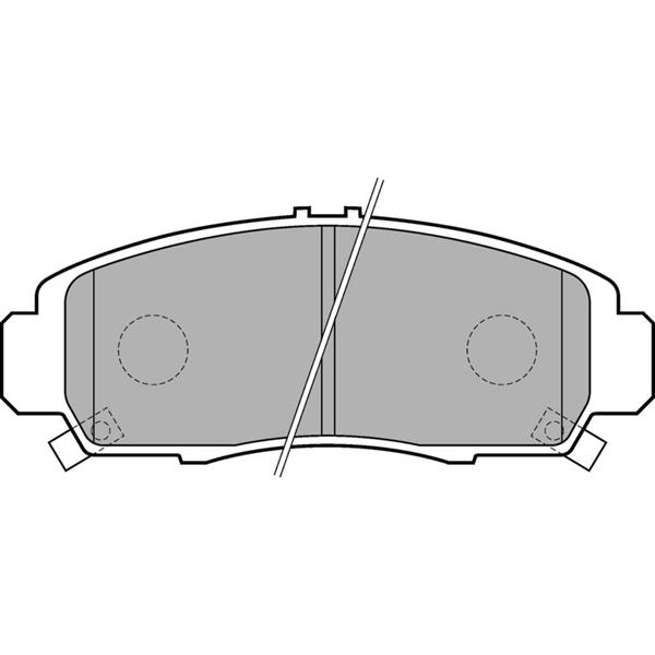 ÖN BALATA HONDA CIVIC SEDAN 07-11 FRV 07 GDB3268-GDB3240