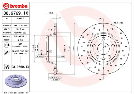 ARKA FREN AYNASI AUDI TT 8J3 2.0 TFSI 06- TT ROADSTER 8J9 2.0 TFSI 07- 986479465-DF4784