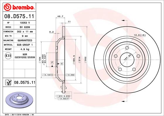 ARKA FREN DISK AYNA FOCUS IV 17