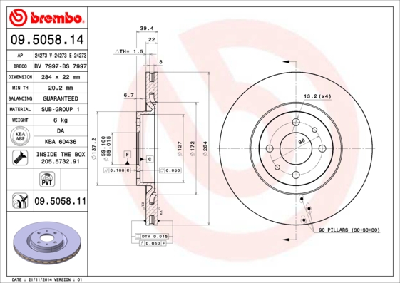 ON FREN DISKI FIAT TIPO 91 95 PUNTO 99 12 COUPE 96 00 ALFA ROMEO 146 95 01 145 95 01 LANCIA DELTA II 93 99 DEDRA 91 99