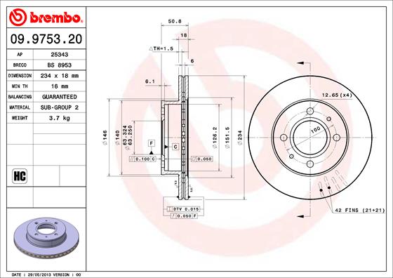 FREN DİSKİ HYUNDAI ATOS MX 01-97- -INOKOM ATOS A5 07-02-06-07