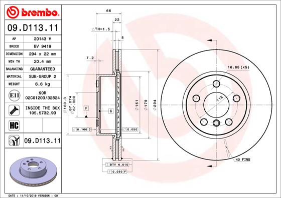 FREN DISKI ON BMW 3 G20. G80. G28 3.16-3.18
