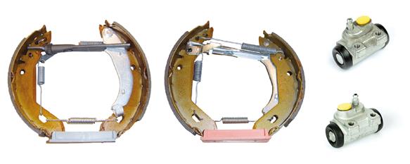 FREN PAPUÇ TAKIMI PEUGEOT 205 I 741A/C 02/83-10/87-PEUGEOT 205 I CONVERTİBLE 741B. 20D 03/86-11/