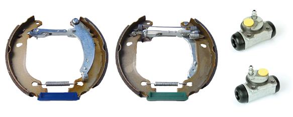 FREN PAPUÇ TAKIMI PEUGEOT 206 HATCHBACK 2A/C 08/98-12/12-PEUGEOT 206 SALOON 03/07- -PEUGEOT 206 SW