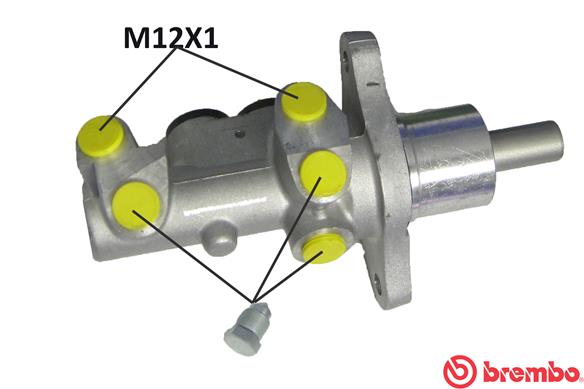 ANA FREN SİLİNDİRİ BMW 3 E46 12/97-05/05-BMW 3 COMPACT E46 03/01-02/05-BMW 3 CONVERTİBLE E46 0