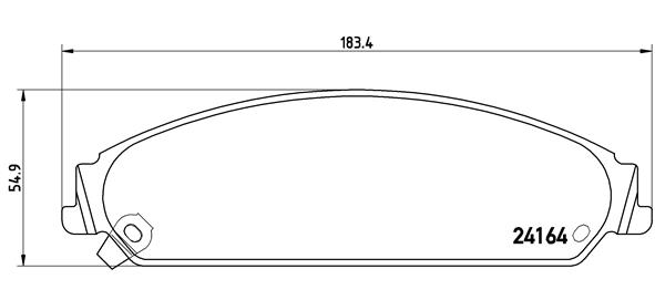FREN BALATASI ON CHRYSLER 300 C 04-