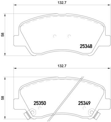 FREN BALATASI EMGRAND EC7 07/09- -EMGRAND EC7-RV 07/09- -HYUNDAI BEIJING VERNA HATCHBACK RB 12/1