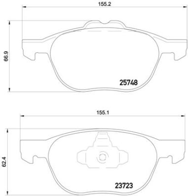 ÖN BALATA FOCUS 04 18 CMAX 07 19 KUGA I -II 08 14 VOLVO V40 19 C30 06 12 S70 08 13 S40 04 12 V50 04 12 MAZDA 3 03 09 5 05 09