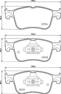 ÖN BALATA FOCUS IV 2018 KUGA 2019 PUMA 2020