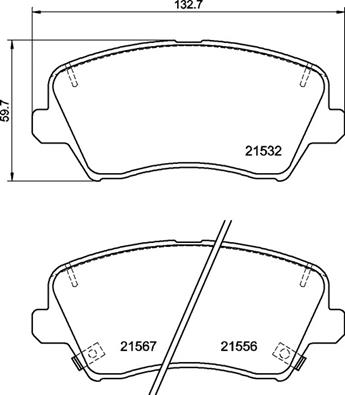 FREN BALATASI KIA CERATO III SALOON YD 09/12-