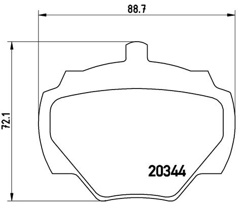 FREN BALATASI ARKA WVA 21237 LAND ROVER DISCOVERY-RANGE ROVER 89-96