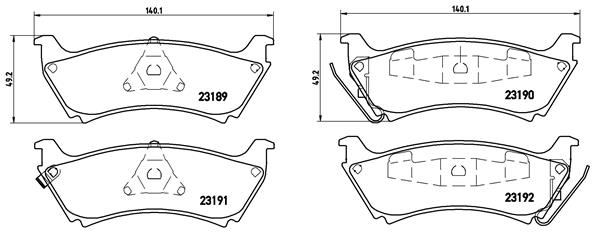 FREN BALATASI ARKA MERCEDES ML-CLASS W163 98 05