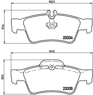 FREN BALATASI ARKA MERCEDES C218 C219 W211 S211 W212 S212 W221 C215