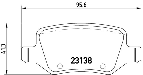 FREN BALATASI ARKA MERCEDES W168 W169 W245 W414