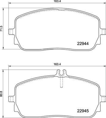 FREN BALATASI MERCEDES W118-W177-W247 ON SPOR TIP