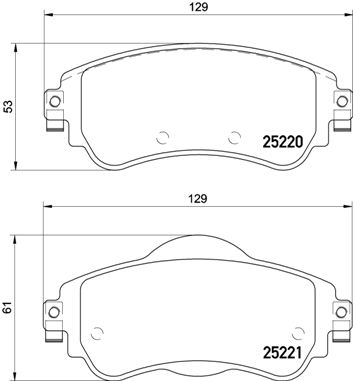 FREN BALATASI ON CITROEN C4 1.4-1.6HDI 09- DS4 1.6HDI 11-