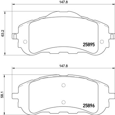 ÖN FREN BALATASI 283MM ASTRA L 21 COMBO E 18 BERLINGO 18 PARTNER 18 308 II-III 13 RIFTER 18